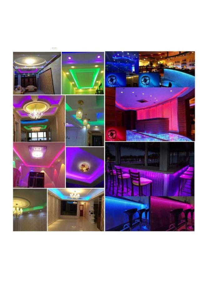 Voberry LED Light Strip Kit Black/Silver 1x1x0cm - Image 2