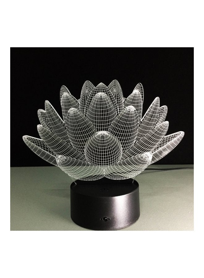 فوبيري مصباح طاولة ليلي ثلاثي الأبعاد متعدد الألوان 20x3x0Ø³Ù†ØªÙŠÙ…ØªØ± - Image 1