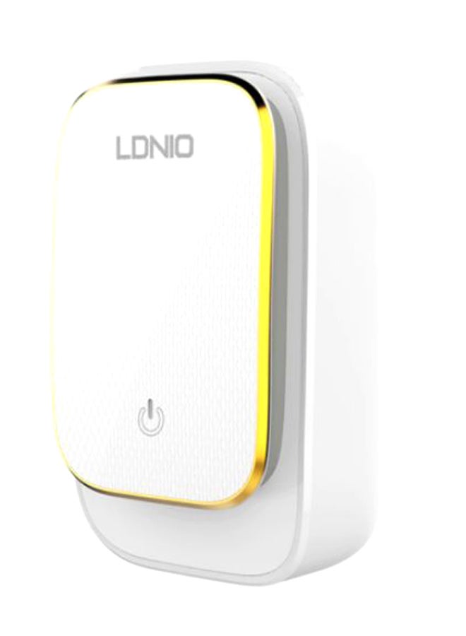 LDNIO LDNIO A4405 LED Touch Lamp Adapter With Cable 3 USB Port – White White  - Image 4