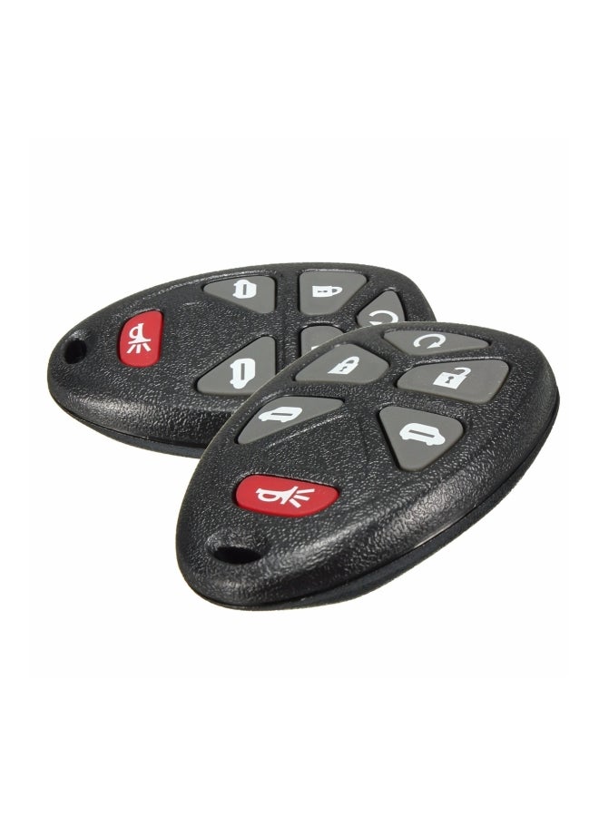 Generic 2-Piece 6-Button Keyless Remote Key Fob Transmitter For Pontiac Saturn Relay  - Image 3