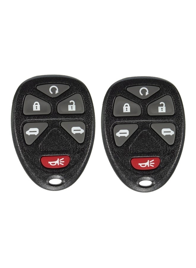 Generic 2-Piece 6-Button Keyless Remote Key Fob Transmitter For Pontiac Saturn Relay  - Image 1
