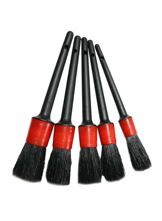 Generic 5-Piece Car Cleaning Brush Set  - Image 1