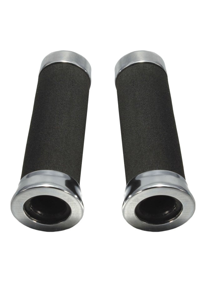 Generic 2-Piece Motorcycle Handlebar Hand Grips For Yamaha FZR YZF 600R R1/6 R6S  - Image 1