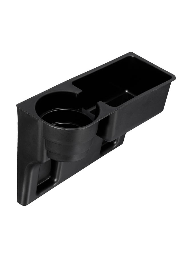 حامل أكواب يمكن تثبيته في مقعد السيارة أسود - Image 1