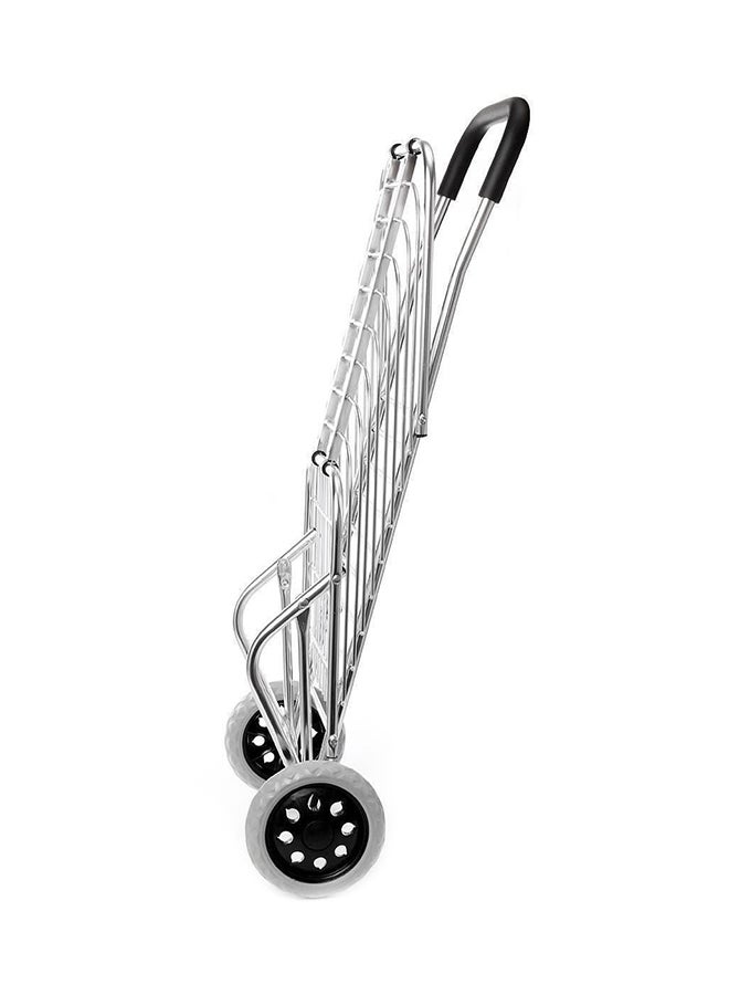 Shopping Bags And Trolley Silver/Black 10centimeter  - Image 3