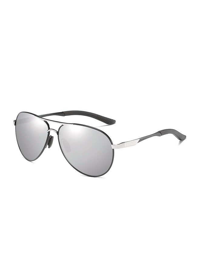 أورون نظارات شمسية بإطار مستطيل وبعدسات تقلل التوهج - Image 1