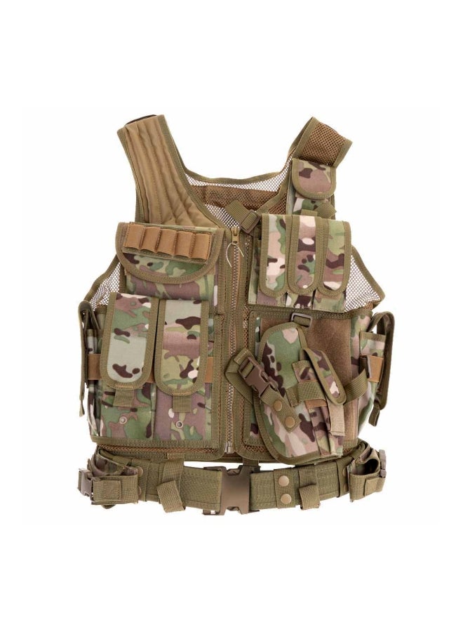 LIXADA Polyester Tactical Army Hunting Vest for Camping Hiking  - Image 3