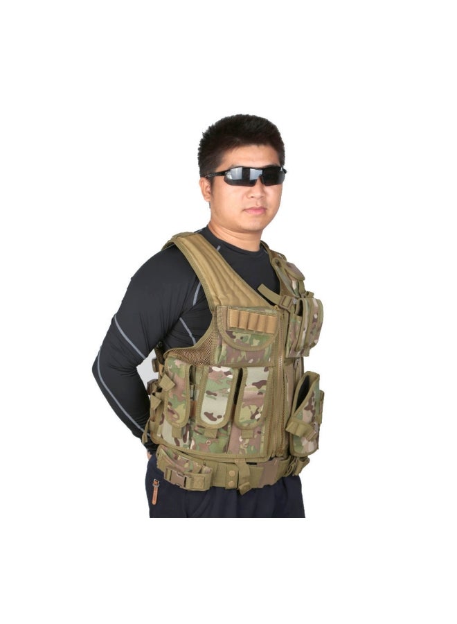 LIXADA Polyester Tactical Army Hunting Vest for Camping Hiking  - Image 4