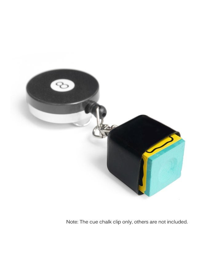 Generic Billiard Cue Chalk Case With Retractable Clip  - Image 2