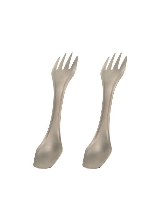 LIXADA - Outdoor Camping Picnic Spoon Fork Knife 18grams - Image 1