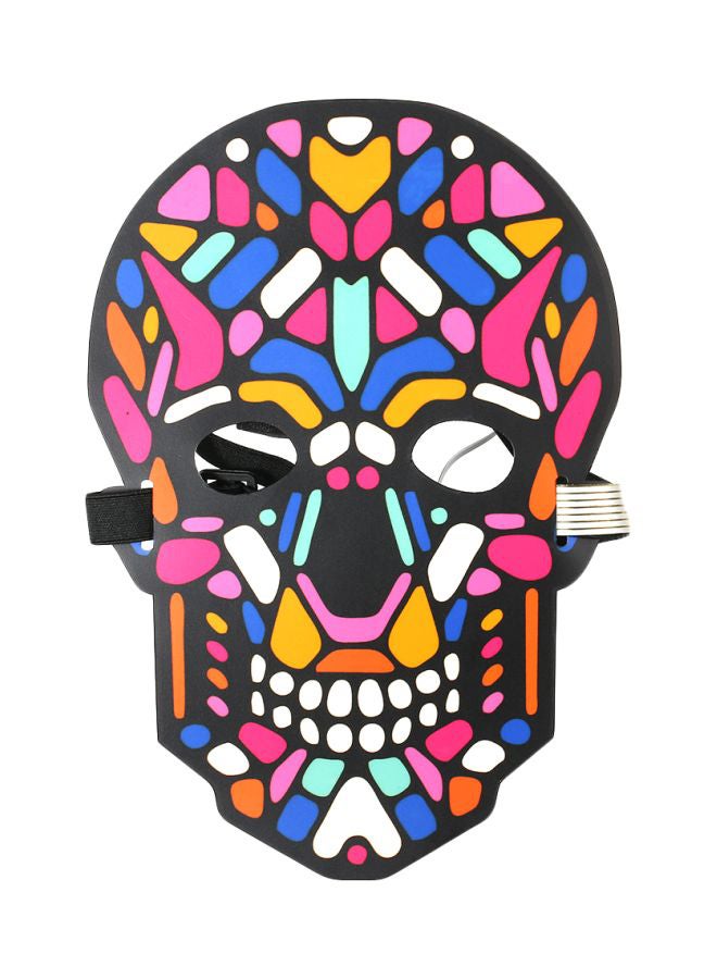LED Light Sound Activated Full-face Mask 