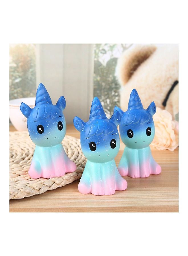 مجموعة ألعاب مطاطية عطرة على شكل يونيكورن تعود ببطءٍ لشكلها السابق بعد ضغطها من 3 قطع - Image 2