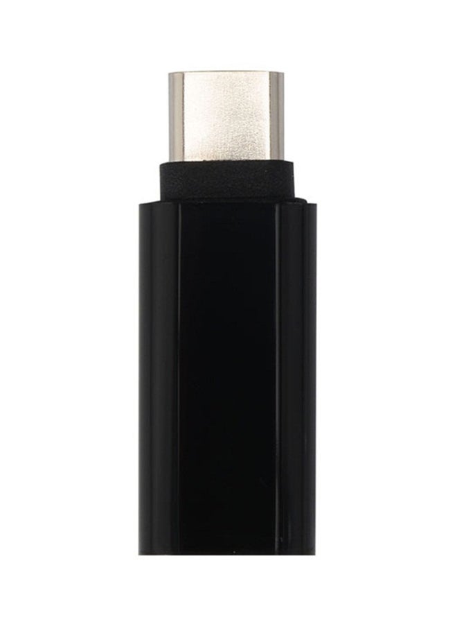 Type C USB C to 3.5mm Audio Adapter for External Microphone for Osmo Pocket Black
