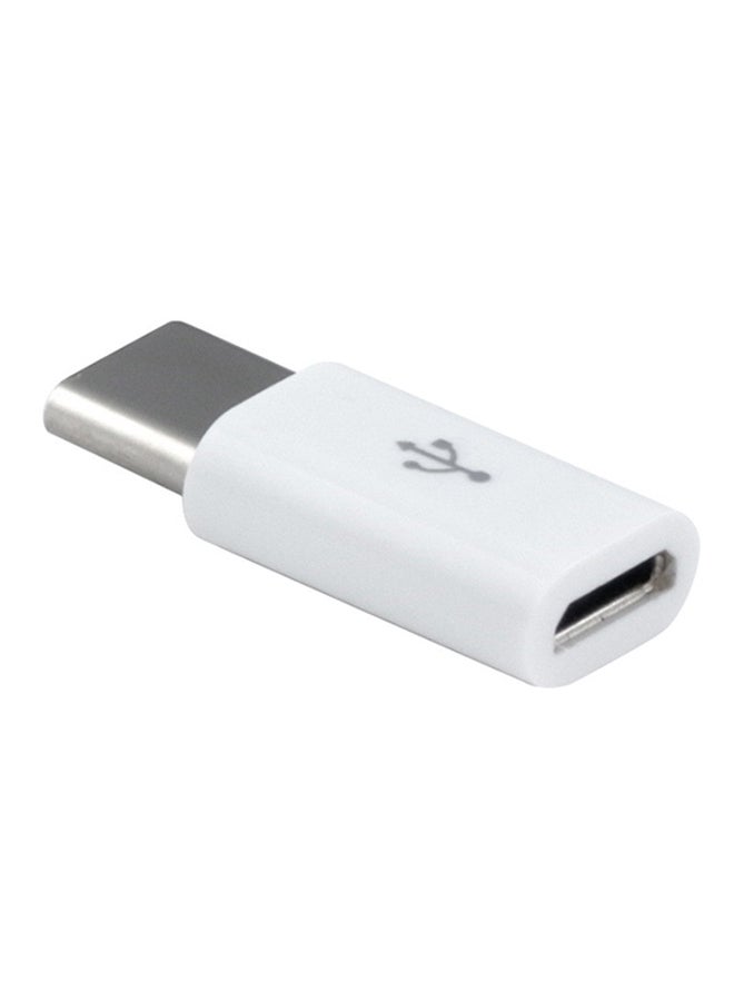 Generic - USB C To Type C Adapter White - Image 1
