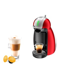 نسكافيه ماكينة صنع قهوة دولتشي جاستو جينيو 2 0.65 L 1500.0 W Genio 2 Red أحمر وأسود  - Image 4