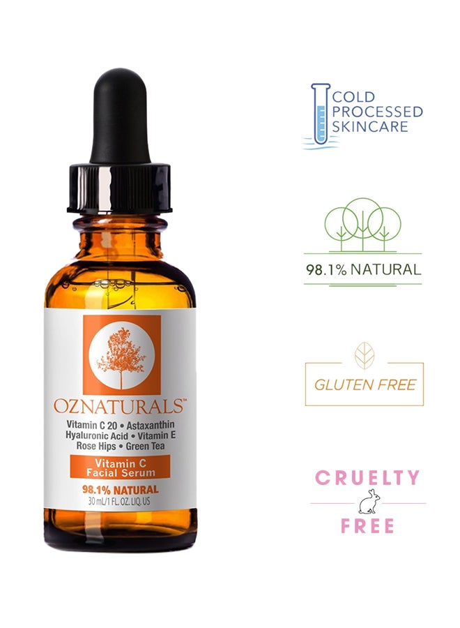 OZ Naturals Facial Serum 30ml  - Image 2
