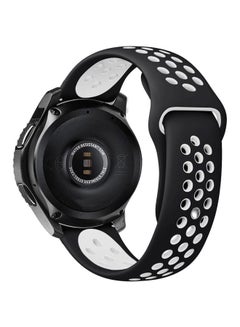 ATOKIT Replacement Band For Samsung Galaxy Watch 46mm Black/White  - Image 1