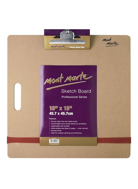 Sketch Board With Clips Medium Purple