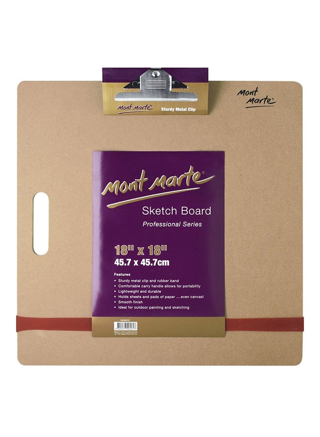 Sketch Board With Clips Medium Purple