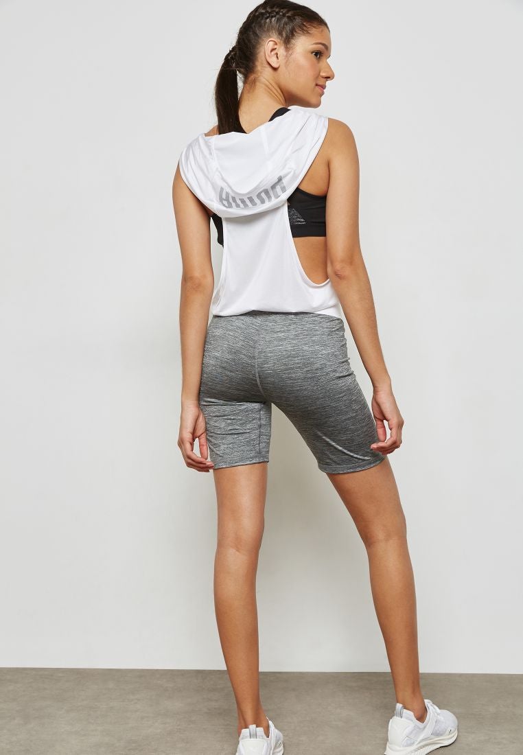 PUMA Stretchable Hooded Jumpsuit White/Grey  - Image 4