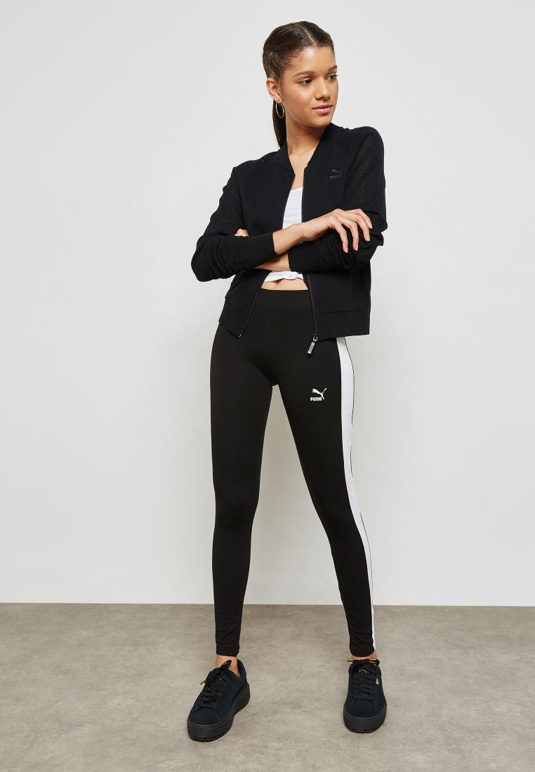 PUMA Classic T7 Logo Leggings Black  - Image 4