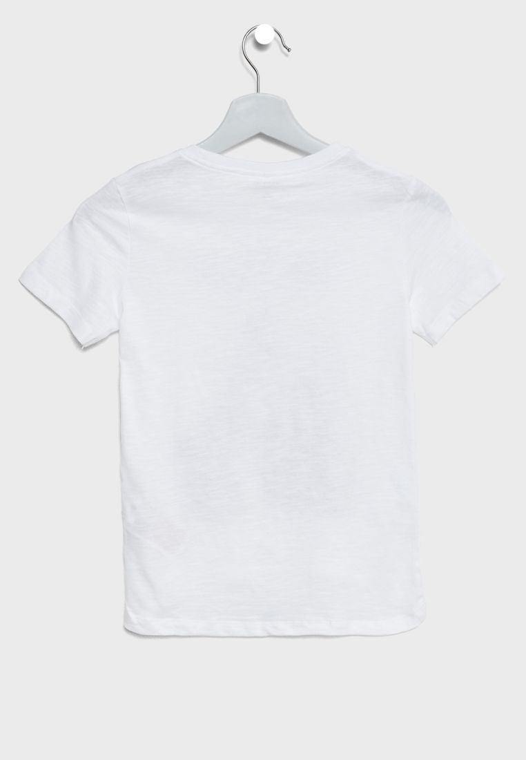 NAME IT - Justin Bieber T-Shirt White - Image 1