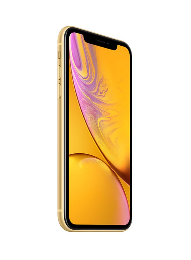 أبل - هاتف آيفون XR بتطبيق فيس تايم، لون أصفر وذاكرة داخلية سعة 128 جيجابايت ومزود بتقنية 4G LTE - منطقة الشرق الأوسط - Image 1