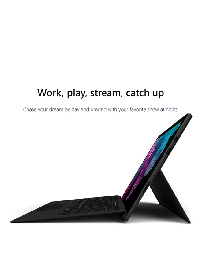 Microsoft Surface Pro 6 LQ6-00001 Convertible Laptop With 12.3-inch Display, Core i5 Processor/8GB RAM/256GB SSD/Intel Integrated Graphics English Platinum  - Image 3