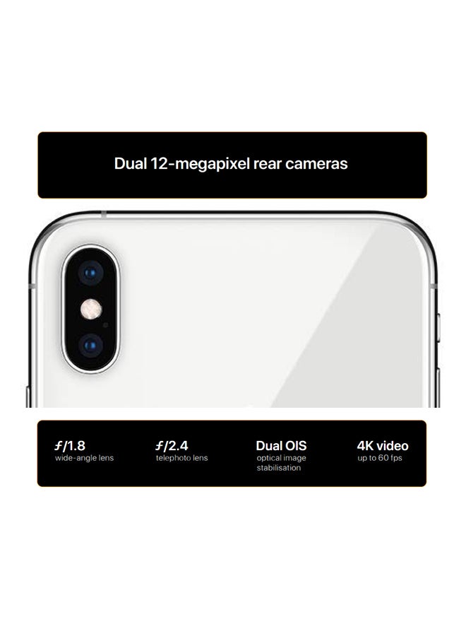 Apple - iPhone Xs Max With FaceTime Silver 64GB 4G LTE - Image 1