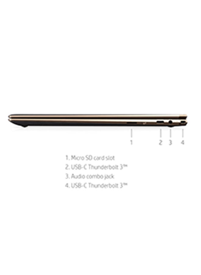 HP - Spectre X360 Convertible (Upgraded Version) Laptop 2-In-1 With 13.3-Inch Display, Core i7 Processor/16GB RAM/1TB SSD/ NVIDIA GeForce GTX 1650TI Graphics Card WIN 10 Black/Gold Black/Gold - Image 1