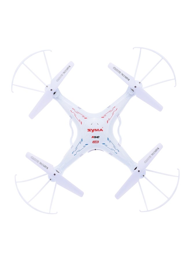 SYMA - X5C Remote Controlled Drone Combo 2MP White - Image 1