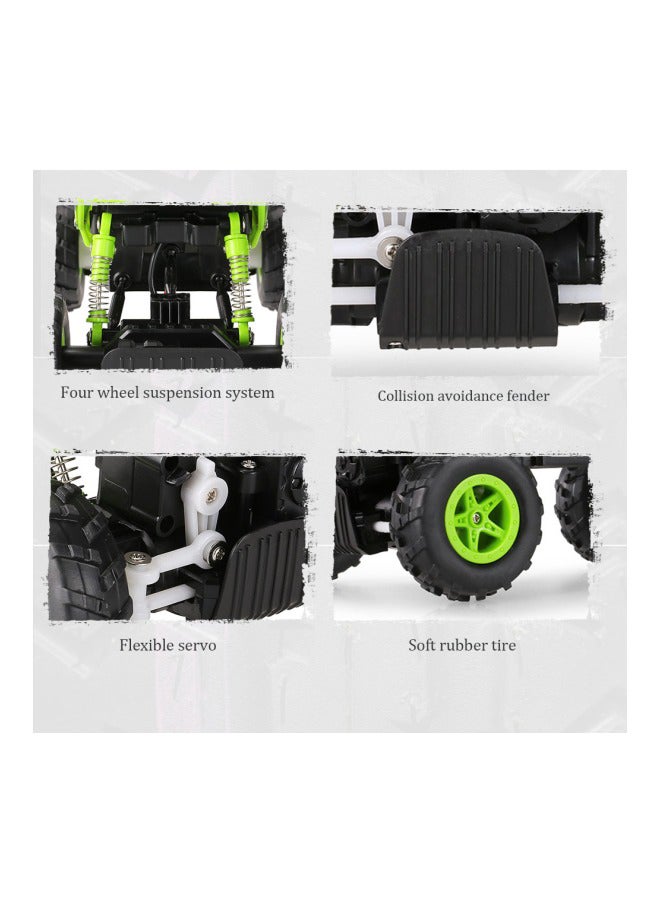 Generic - 4WD RTR King Turned Climb Off-road Rock Crawler RC Car RCAJ533 Green - Image 1