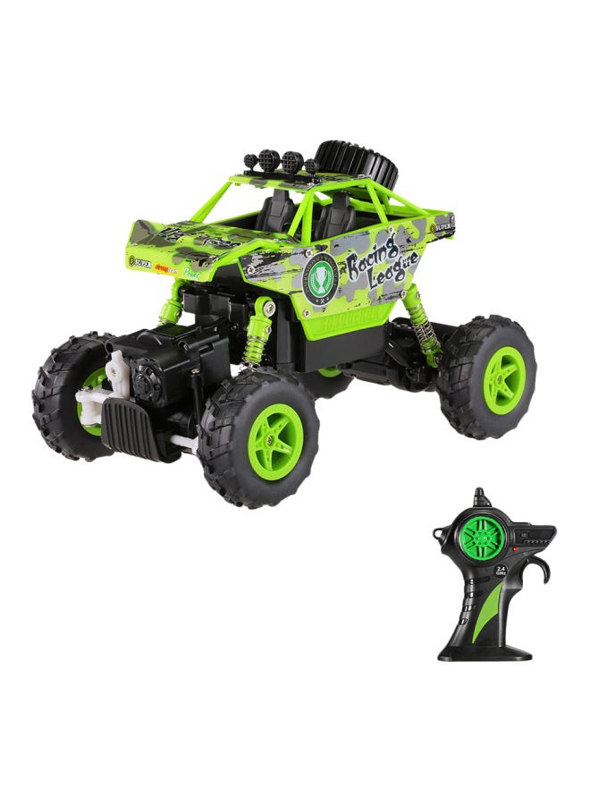 Generic - 4WD RTR King Turned Climb Off-road Rock Crawler RC Car RCAJ533 Green - Image 1