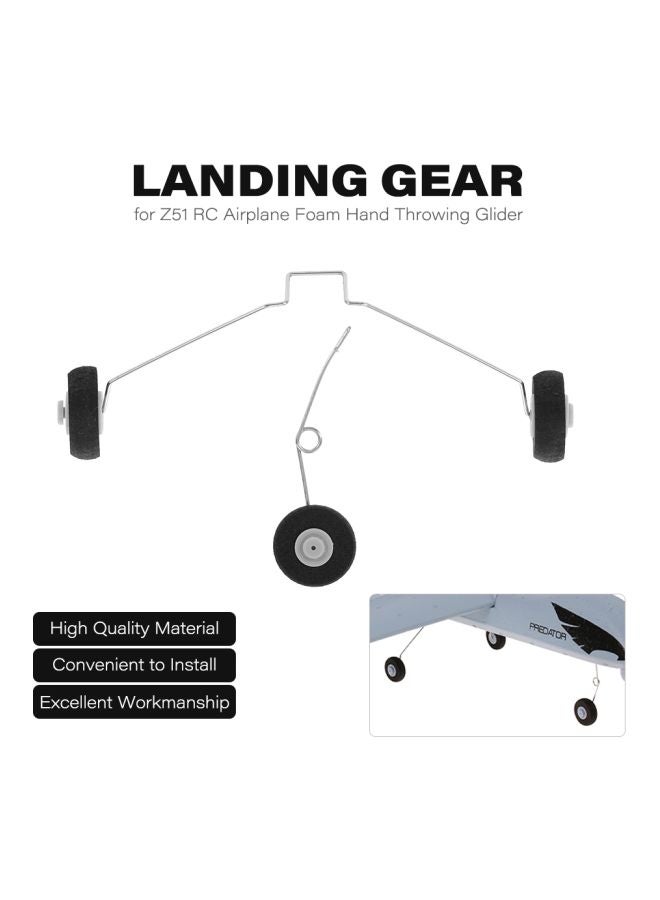 WLtoys - Landing Gear With Wheels For RC Airplane - Image 1
