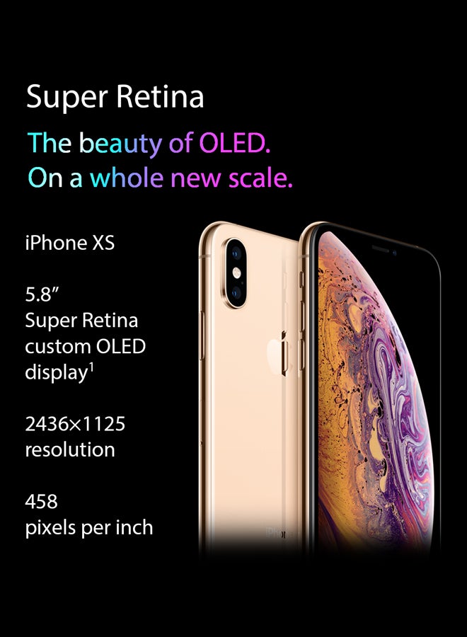 Apple - iPhone XS With FaceTime Gold 64GB 4G LTE - International Specs - Image 1