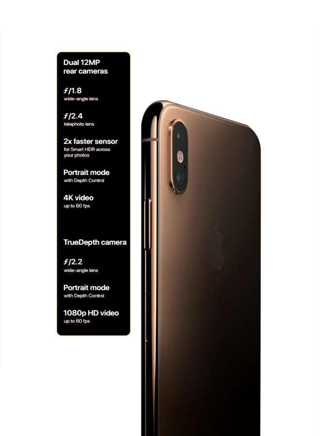 Apple - iPhone Xs Max With FaceTime Gold 64GB 4G LTE - Image 1