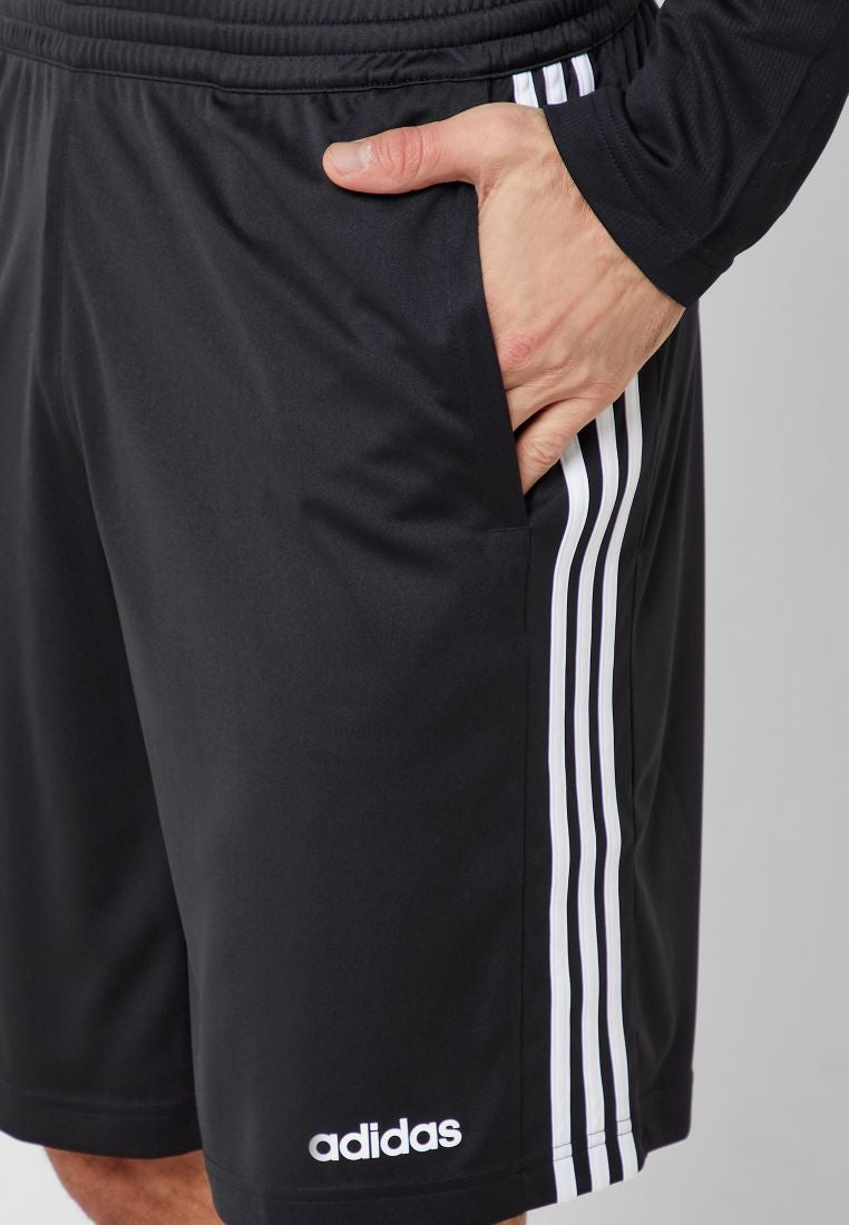 D2M Cool 3 Stripe Shorts Black
