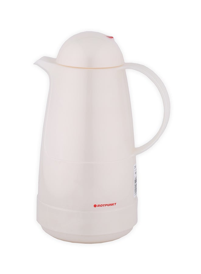 ROTPUNKT Coffee And Tea Vacuum Flask White 1.5Liters