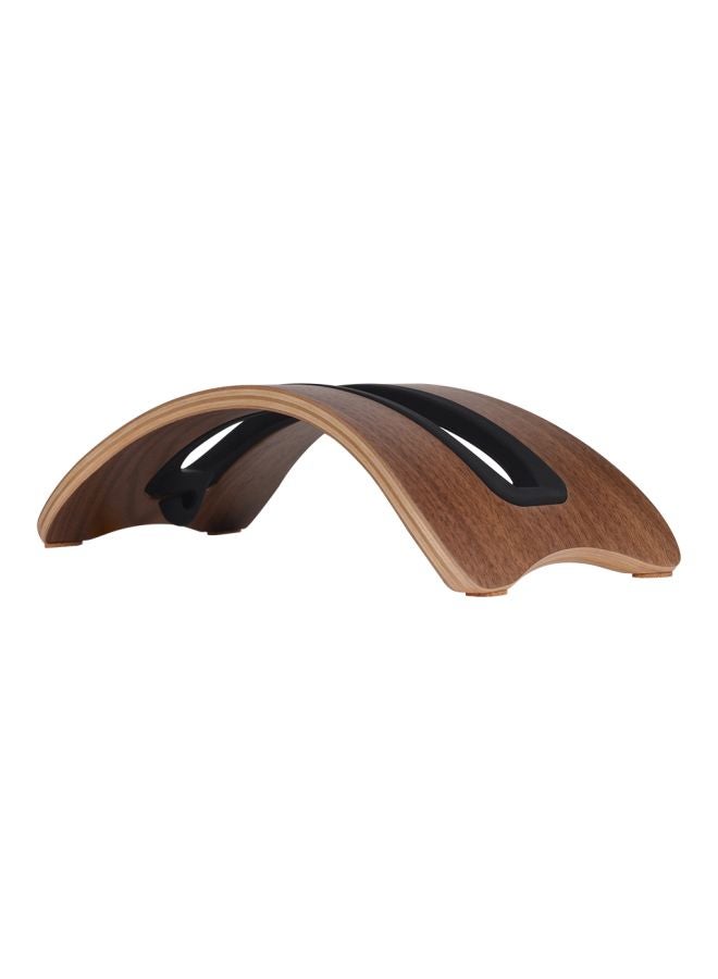 SAMDI Vertical Desktop Stand For Apple MacBook Pro Brown  - Image 1