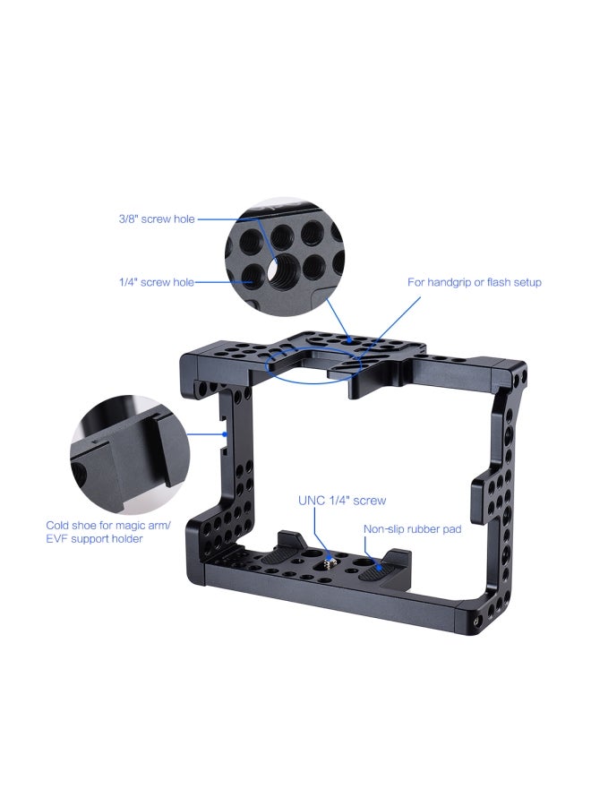 ANDOER Camera Cage For Sony A7II/A7RII/A7SII ILDC Cameras Black  - Image 3
