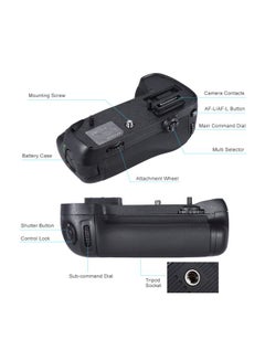 ANDOER Battery Grip Holder For Nikon D7100/D7200 Black  - Image 5