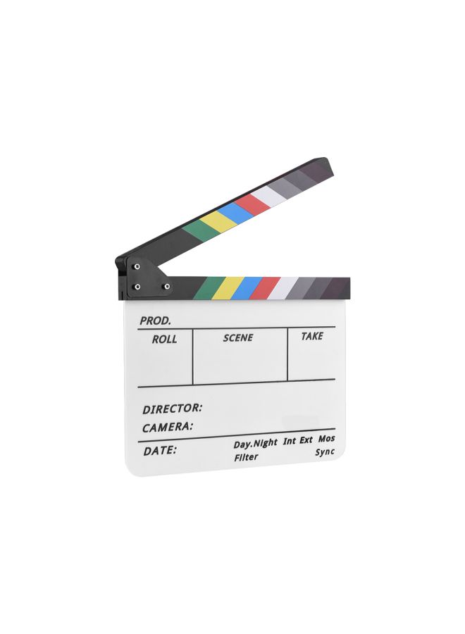 Generic - Cut Scene Clapper Board Slate With Marker Pen Multicolour - Image 1