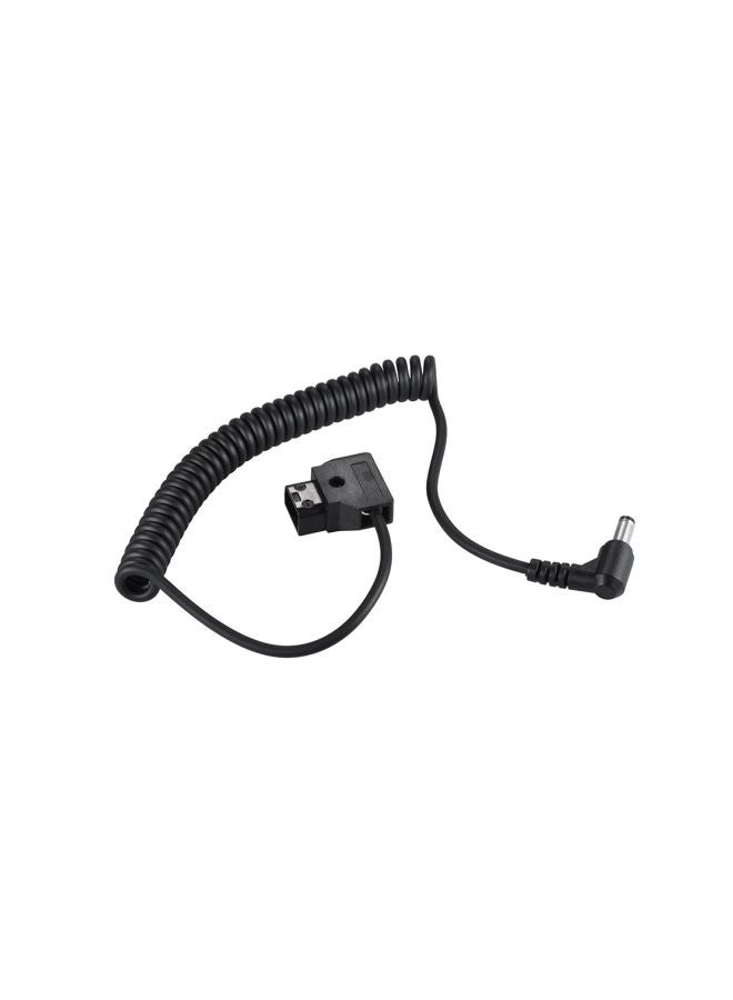 ANDOER D-Tap Male To Right Angled Plug Adapter Cable Black - Image 3