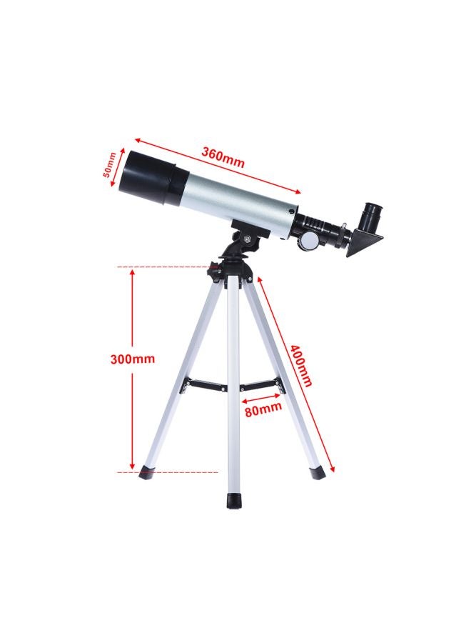 Generic Monocular Refracting Space Astronomical Telescope Spotting Scope With Foldable Tripod Black  - Image 5