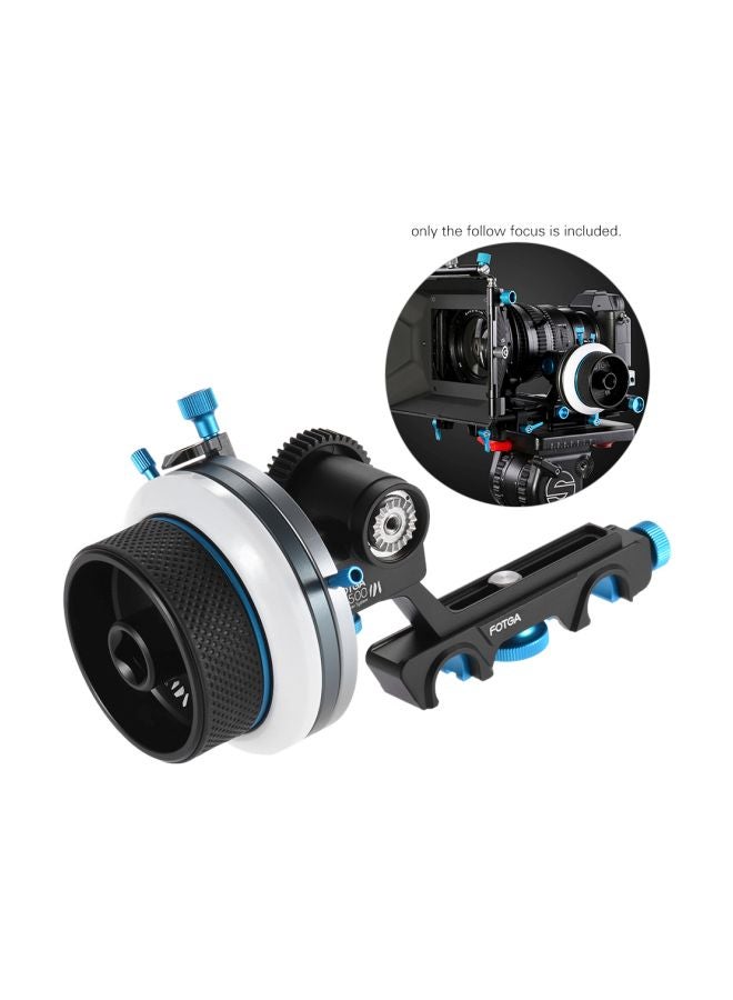 Fotga - DP500III Follow Focus With Speed Crank Handle Black - Image 1