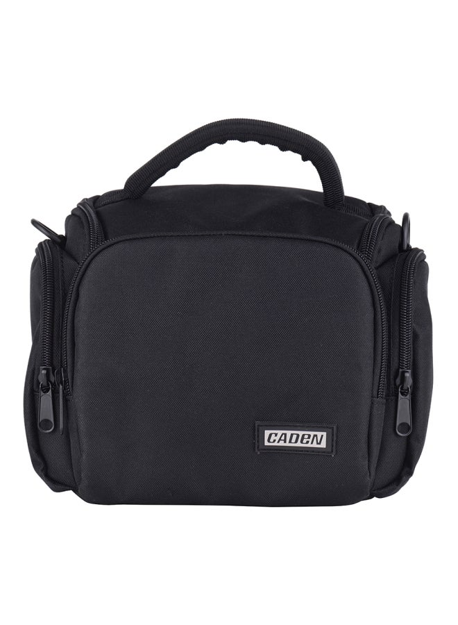 Caden Padded Camera Bag Black  - Image 1