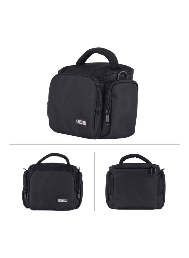 Caden Padded Camera Bag Black  - Image 5