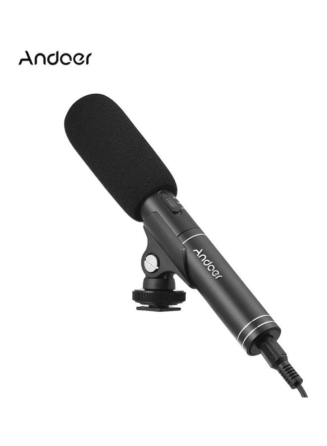 ANDOER Microphone Shotgun D52461 Black  - Image 5