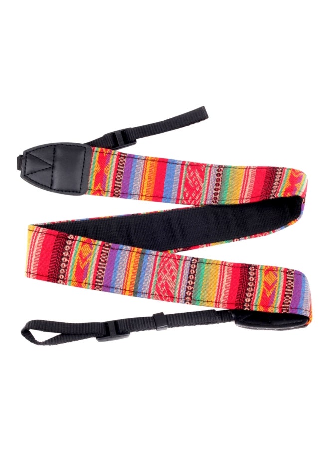 ANDOER Camera Shoulder Strap Belt Black/Red/Yellow  - Image 1