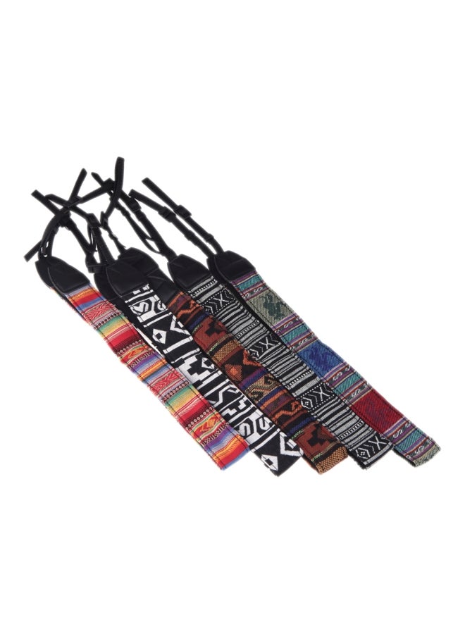 ANDOER Camera Shoulder Strap Belt Black/Red/Yellow  - Image 2